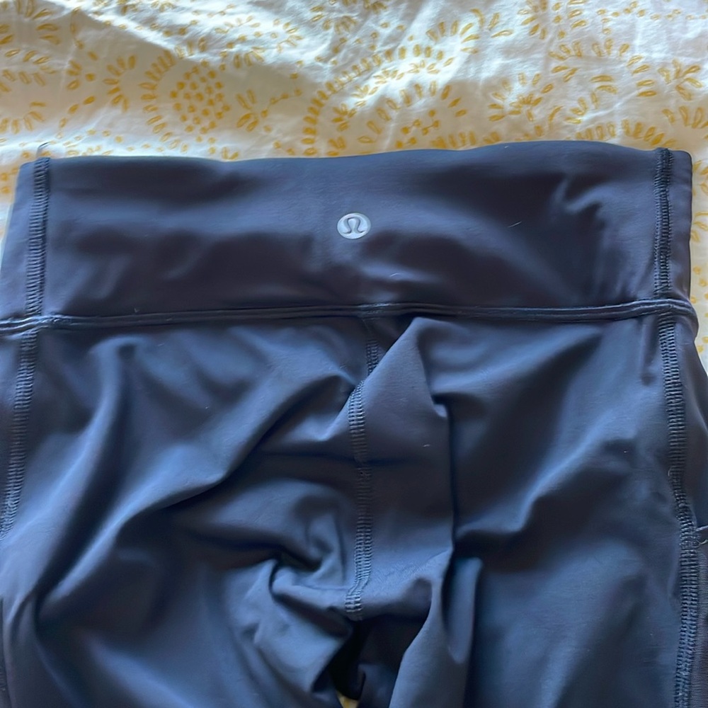 Lululemon Black Mesh Leggings